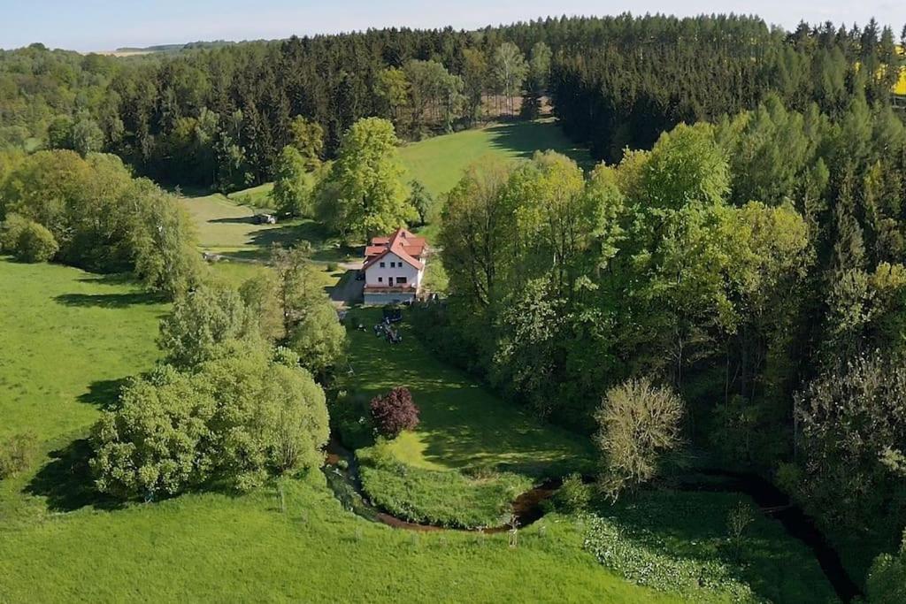 Wald-Apartment Limabach - Oberfrohna Kültér fotó