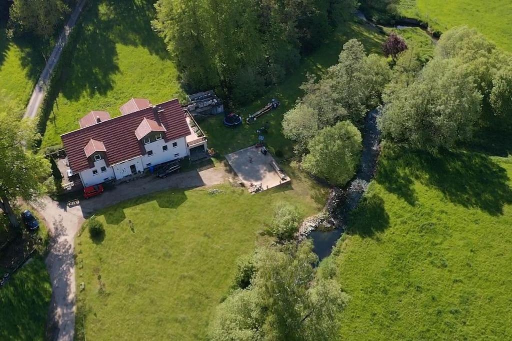 Wald-Apartment Limabach - Oberfrohna Kültér fotó